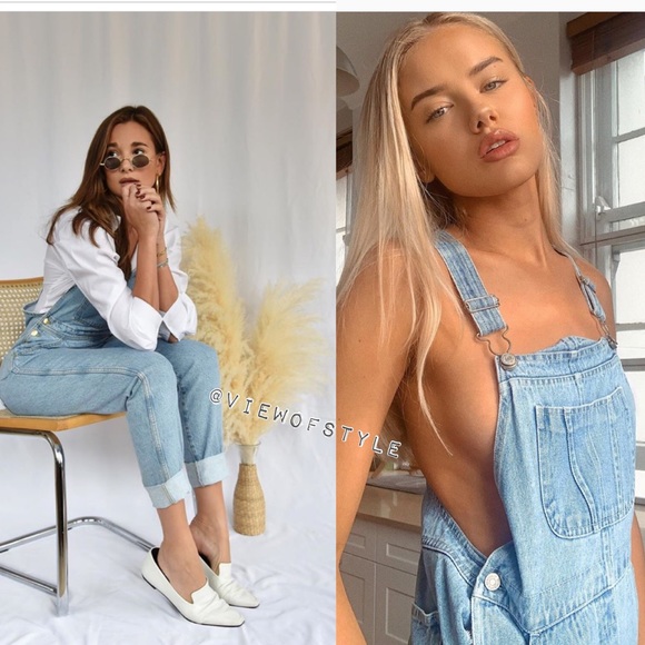 weWoreWhat Denim - WeWoreWhat basic denim overall